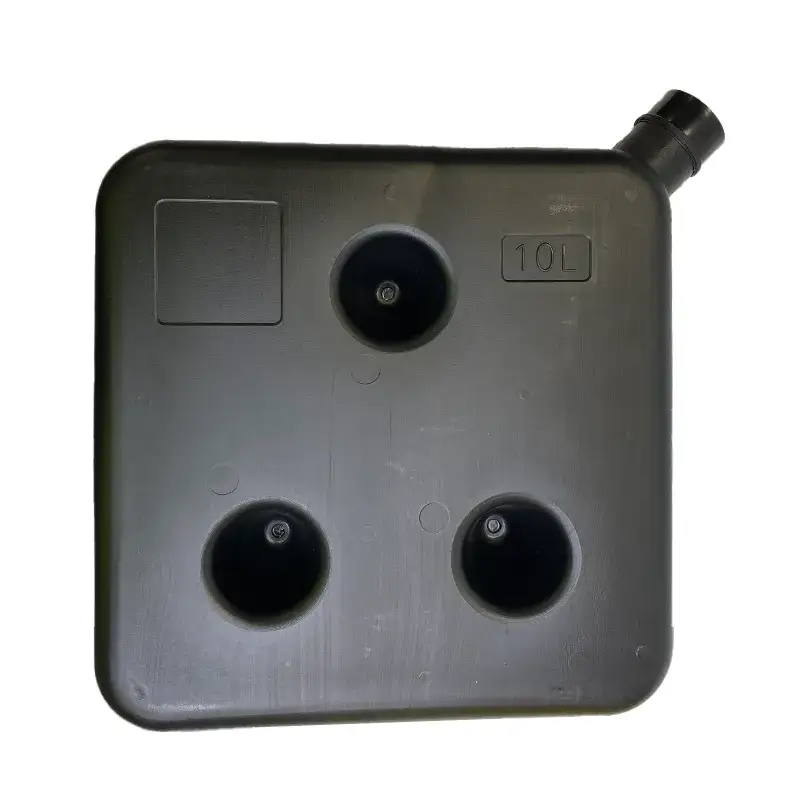 Diesel Heater Lockable Fuel Tank - Black - 10L (390x390x 85mm) 