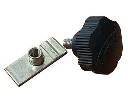 AUSSIE TRAVELLER LOCKING KNOB + T-NUT SUIT AFK 50016000