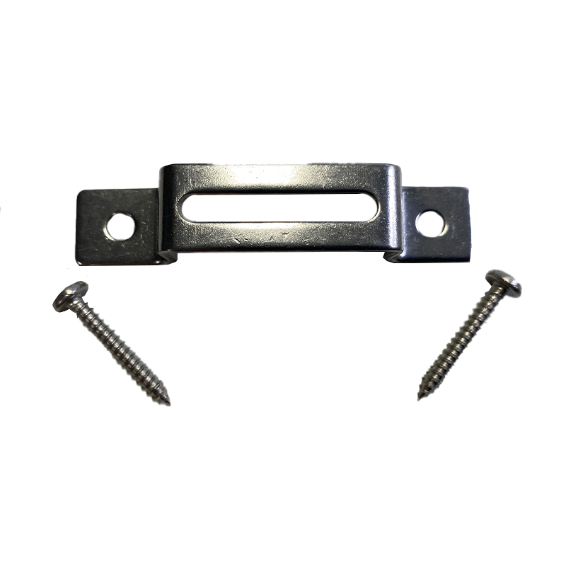 COAST RV Awning Flap Eliminator Spares - S/Steel Roof Rail Bracket & S/Steel Screws