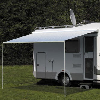 Carefree Freedom 2.5M Silver Shale Fade 12V Box Awning. 351016D25TM
