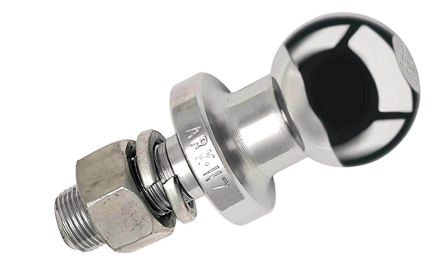 3.5 Ton, 50mm Chrome Plated Tow Ball (62mm Shank)