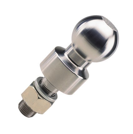 2 Ton, 25.4mm Hi Rise 50mm Chrome Plated Tow Ball