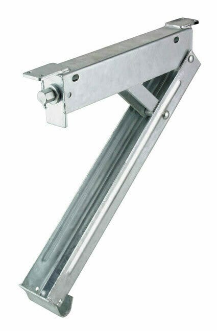ALKO Hex Drive Front Corner Steady 500mm Bolt-on. 654500G