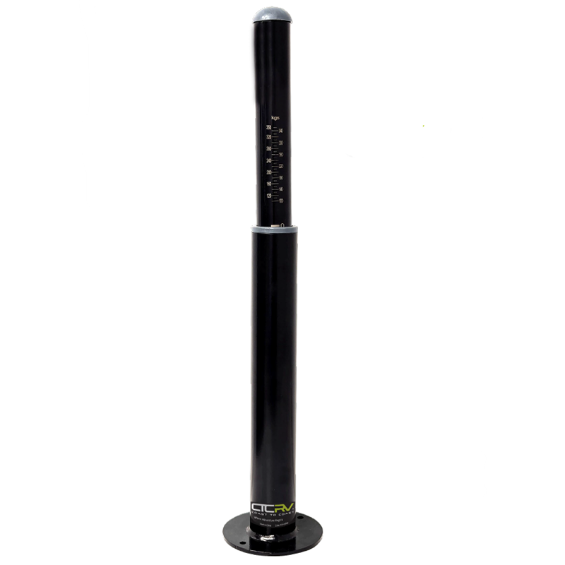 COAST RV Tow-Ball Scale  350KG Rated Black 
