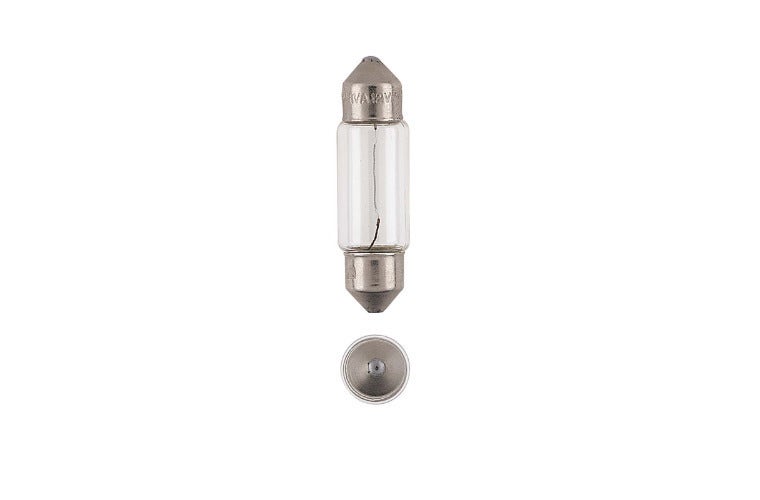 NARVA FESTOON GLOBE 12V 5WATT 11MMx36MM 10 PACK. 47254