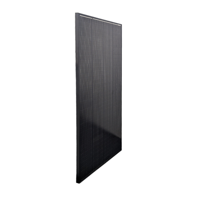 Sphere 260w High Voltage Mono Crystalline Twin Cell  BLACK Solar Panel - 670x1850x35mm