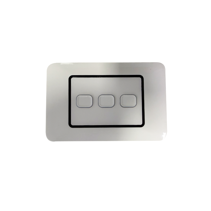 Sphere E03 Series 2.0 - Wireless 3-Gang Switch. RL-TX-E03-AU 