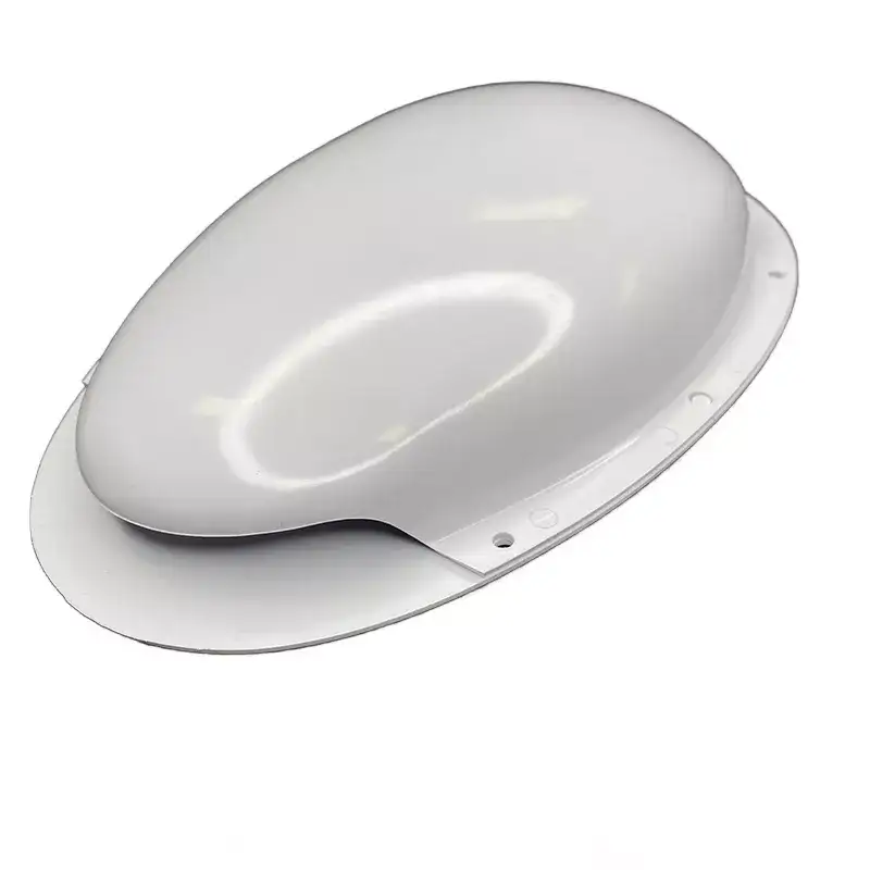 Muller White Pvc Exterior Vent 285 x 185 x 50mm  MV285