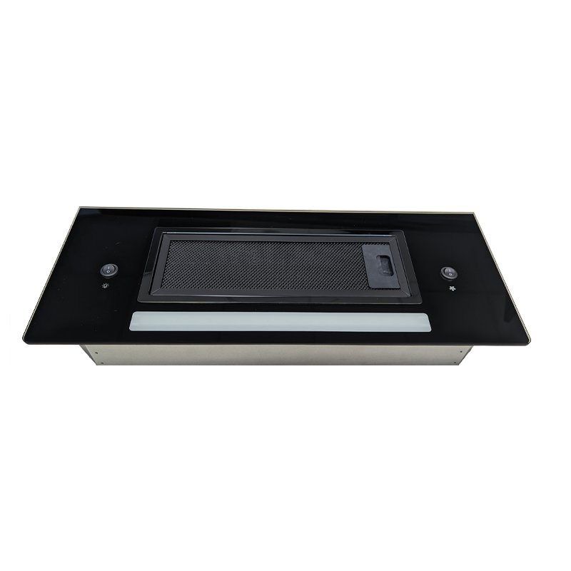 Sphere Tempered Glass Face Recessed Rangehood. C6110Y 