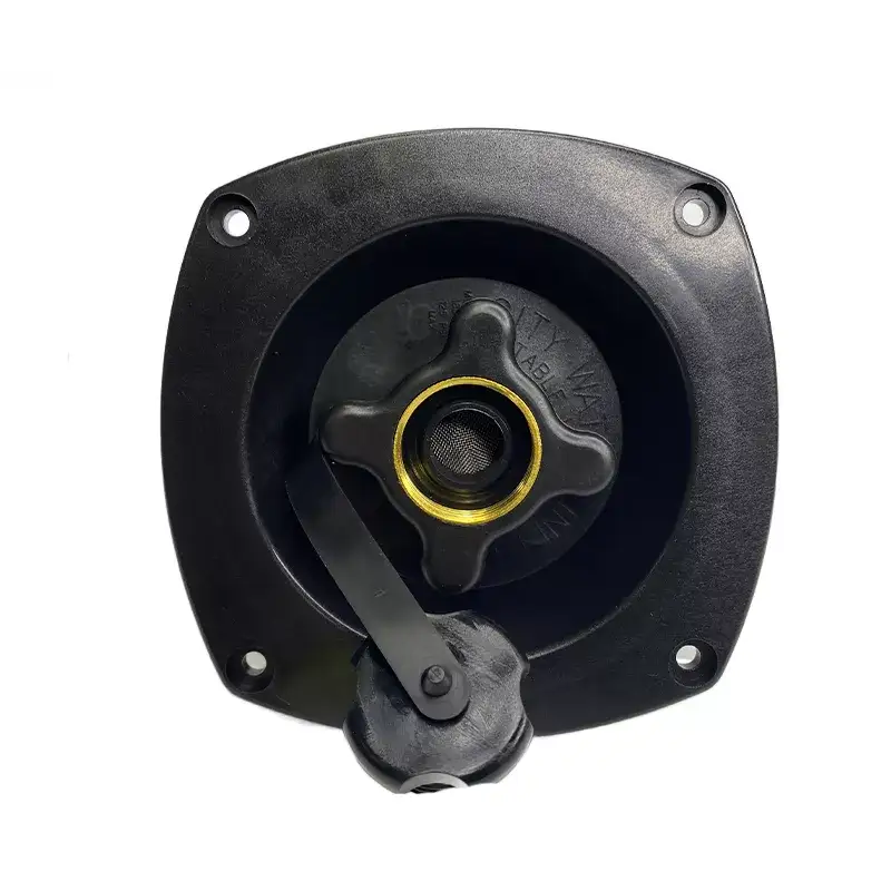 Shurflo Flush Mount Water Pressure Regulator Black. 183-020-06