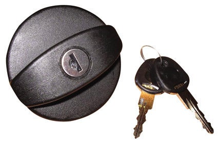 Spare Cap & Keys Black for Lockable Water Filler 9106KIT51N    