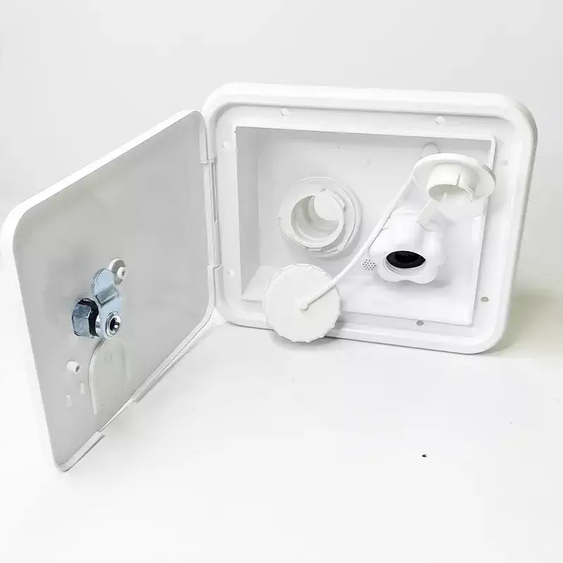 JAYCO DUAL LOCKABLE WATER FILLER W/PLASTIC VALVE 