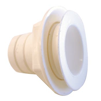 Waste Outlet Straight (White)