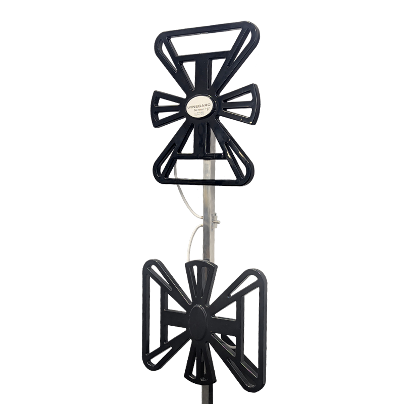 Winegard H/V Antenna Retrofit Kit W/Head & Mast | BLACK. CC25HVB