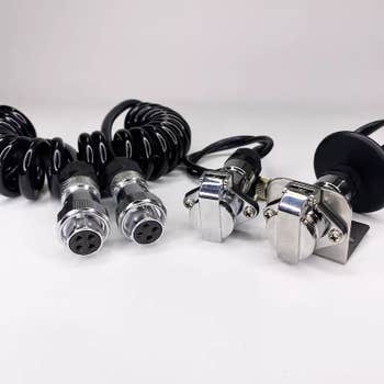 SPHERE CURLY CORD KIT. 3 MT. With Car & Van Cables