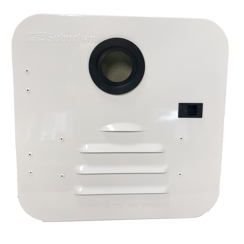 SUBURBAN ST60 Hot Water Heater Door + Frame | White. 6285AEB