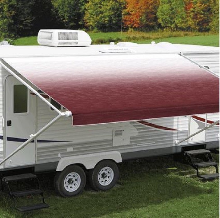 Carefree 11FT Burgundy Shale Fade Roll Out Awning (No Arms)