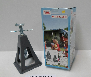 FIAMMA SET OF 4 PLASTIC STAKKA JACKS GREY. 00680C01G
