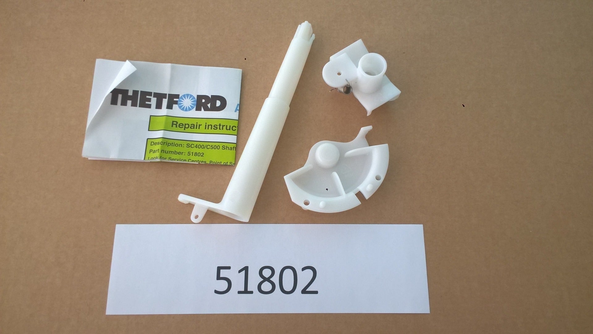 THETFORD HANDLE SHAFT FOR C402. 51802