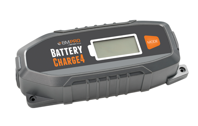 BMPRO/SETEC - BATTERYCHARGE4 - 6V & 12V 4 Amp Battery Charger. BC4