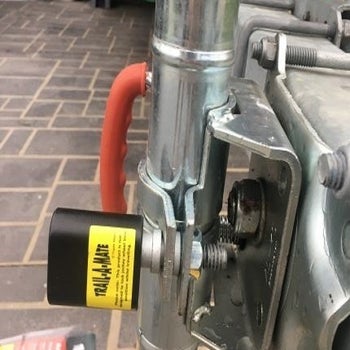JOCKEY WHEEL CLAMP ANTI-THEFT LOCK BY Trail-a-mate