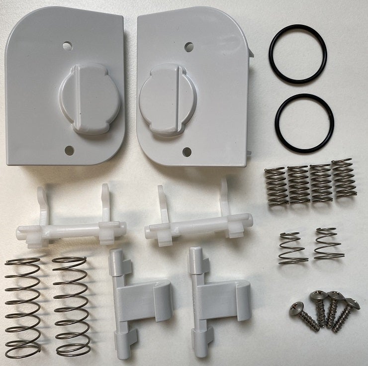 THETFORD LOCK MECH. KIT FOR WHITE SERVICE DOORS LGR . 2662684