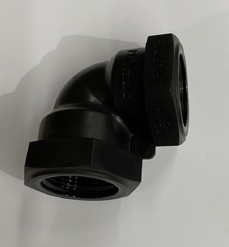 PLASTIC BSP Elbow 3/4" FEMALE. 964541