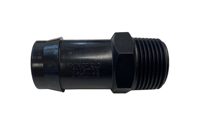 PLASTIC 25mm  X 3/4" HOSE TAIL. 964213