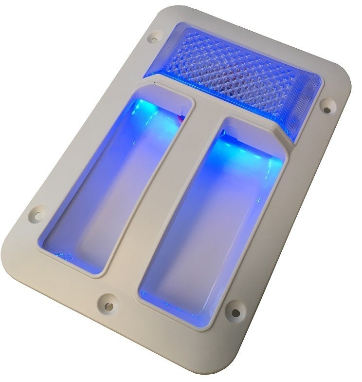 LED Assist Grab Handle White
