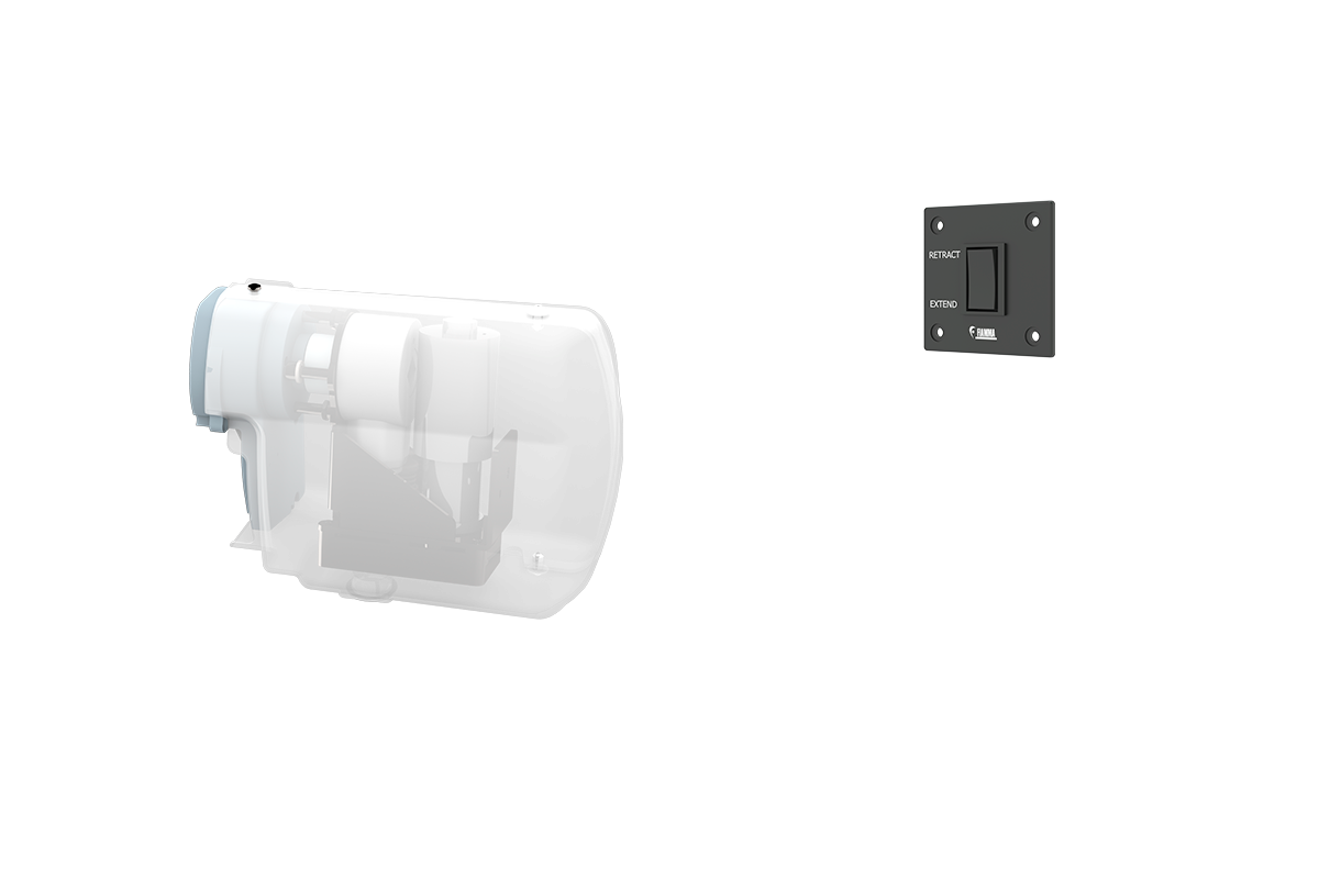 FIAMMA Motor Kit Compact F45s - Polar White - Right Hand Drive. 08319A01P