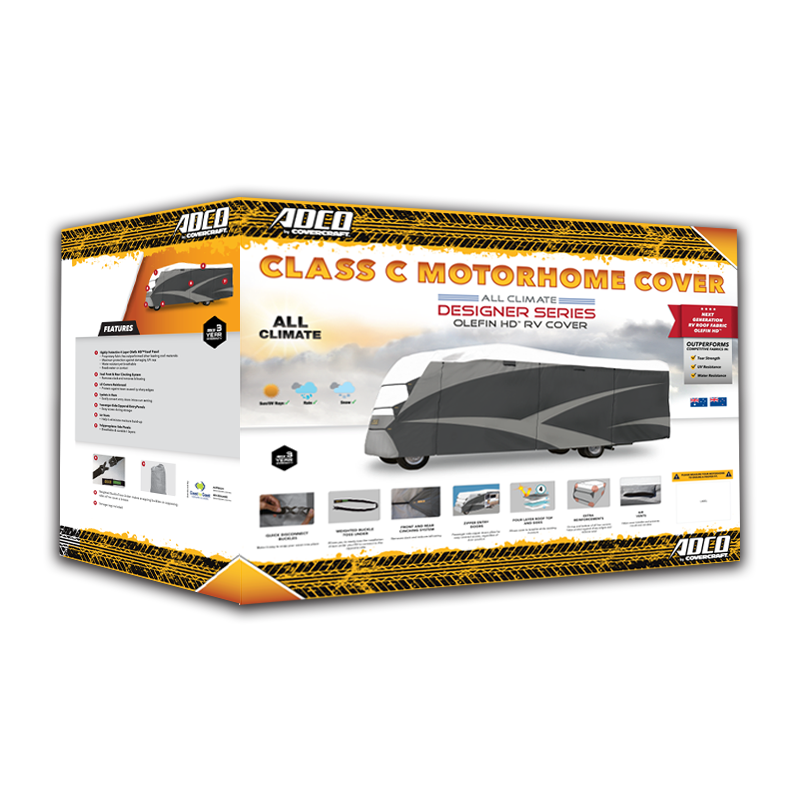 ADCO Class C 23' to 26' Motorhome Cover with OLEFIN HD