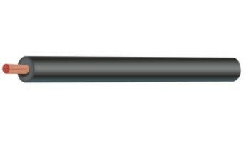 AUTO Cable 100m Reel - 6MM BLACK Single-Core. ASC16503-BK-100