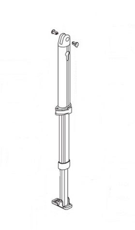 FIAMMA F35 PRO L/H LEG FOR 2.5M AWNING. 03568B05-