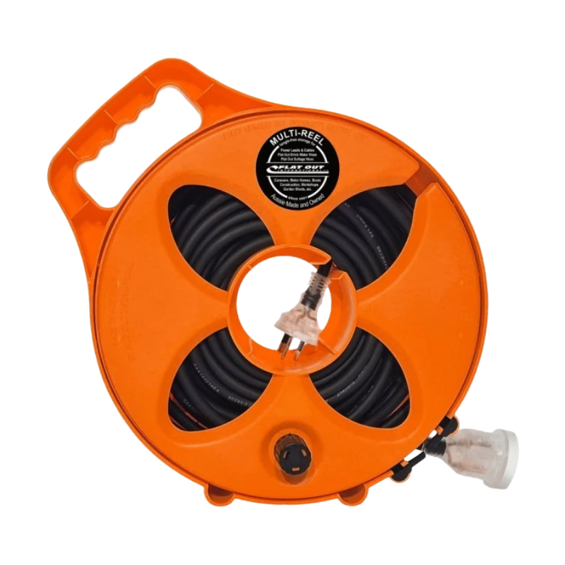 Flat Out power extension lead on Multi-Reel