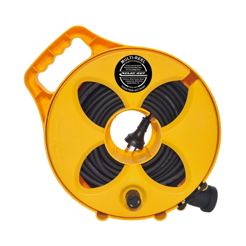 15m 10A Extension Lead - Aussie Gold