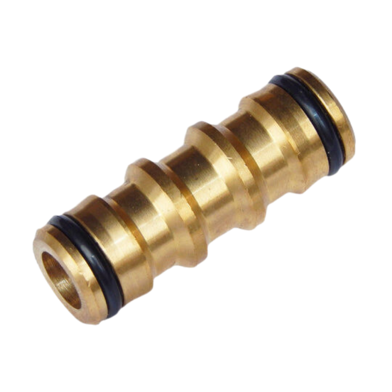 Flat Out 12mm brass hose coupler