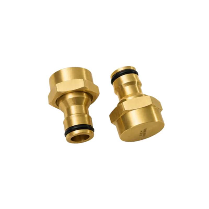 Flat Out brass tap adaptor