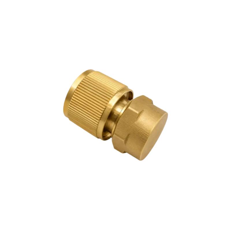 Flat Out brass water inlet dust cap